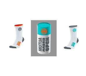 2 pair of Technical Tennis Socks Mutua Madrid Open