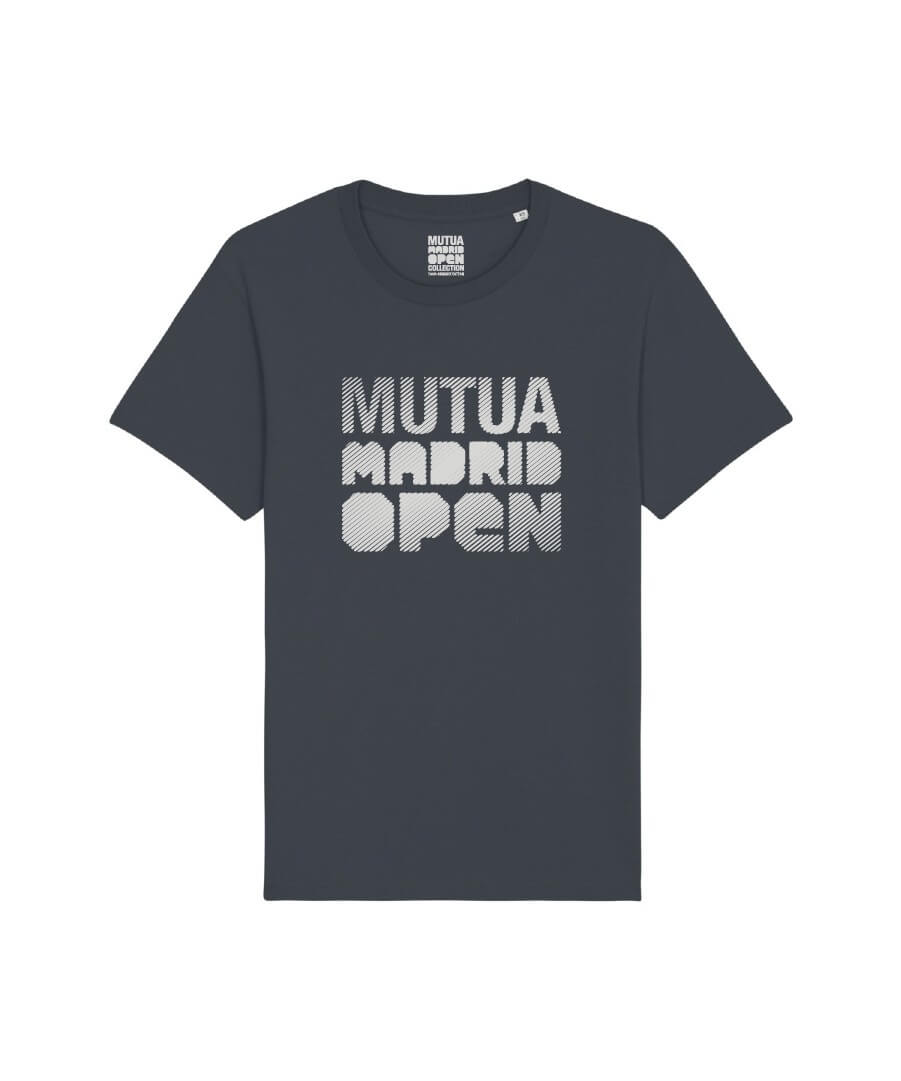 T-shirt man Mutua Madrid Open Dark Grey Silver Grey Ref.509