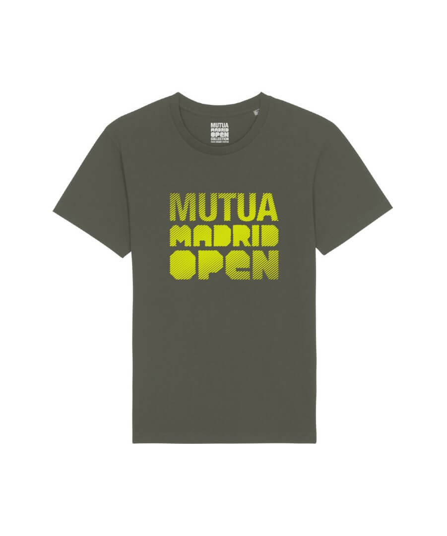 T-shirt man Mutua Madrid Open Kaki Green Ref.511