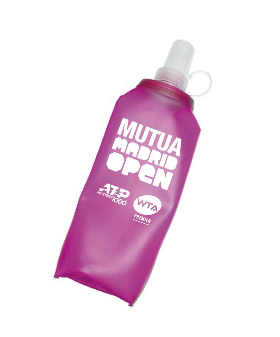 Folding Bottle Mutua Madrid Open Fuchsia