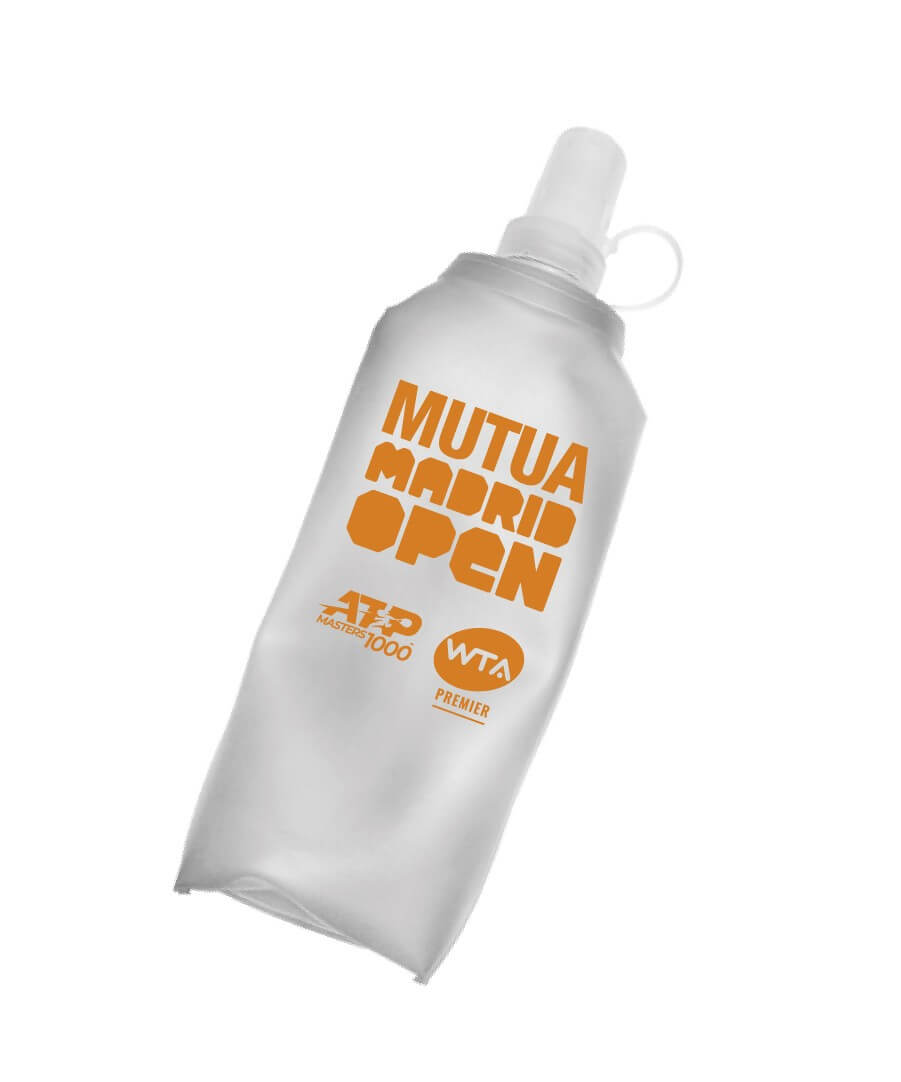 Folding Bottle Mutua Madrid Open Grey