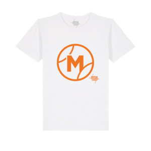 Camiseta Child White / Orange 818