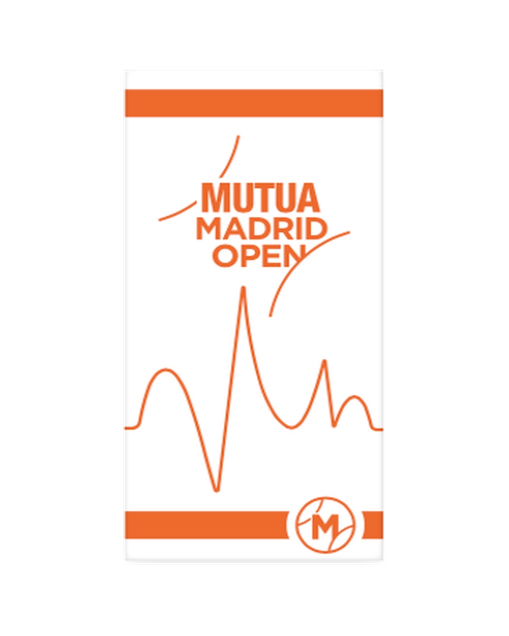 Player Towel White / Orange 833