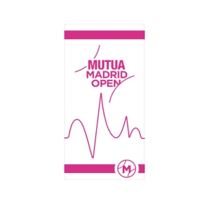 Player Towel White / Fuchsia 830