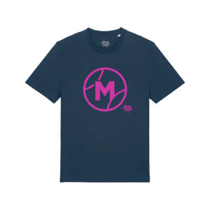 T-Shirt unisex Navy / Fuchsia 805