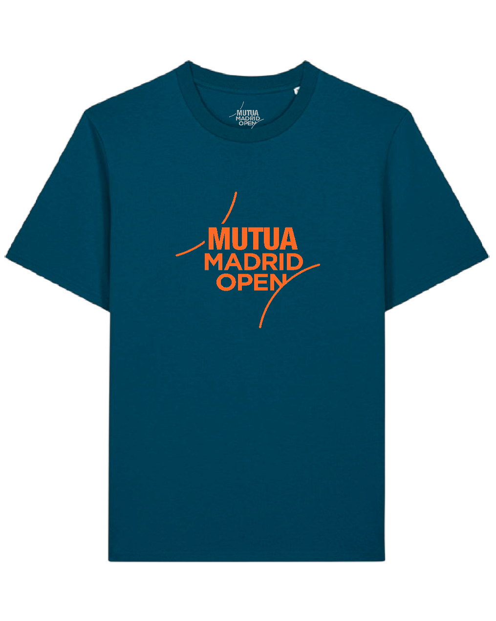 Camiseta Unisex Deep Teal / Orange 901