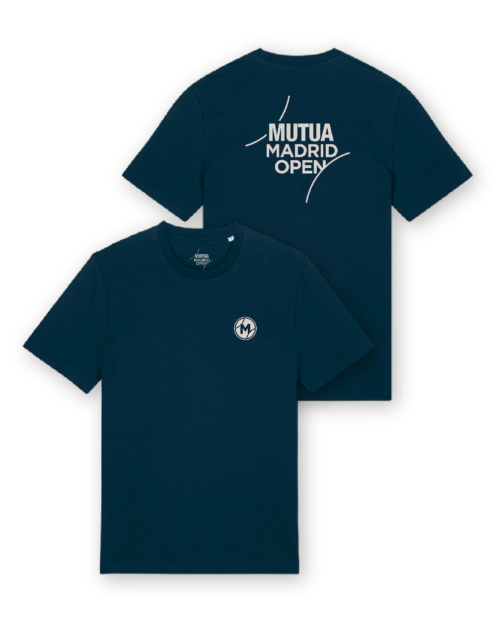 Camiseta Unisex Heritage Navy Blue / Warm Grey 908