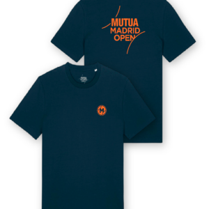 Unisex T-shirt Navy Blue / Orange 909