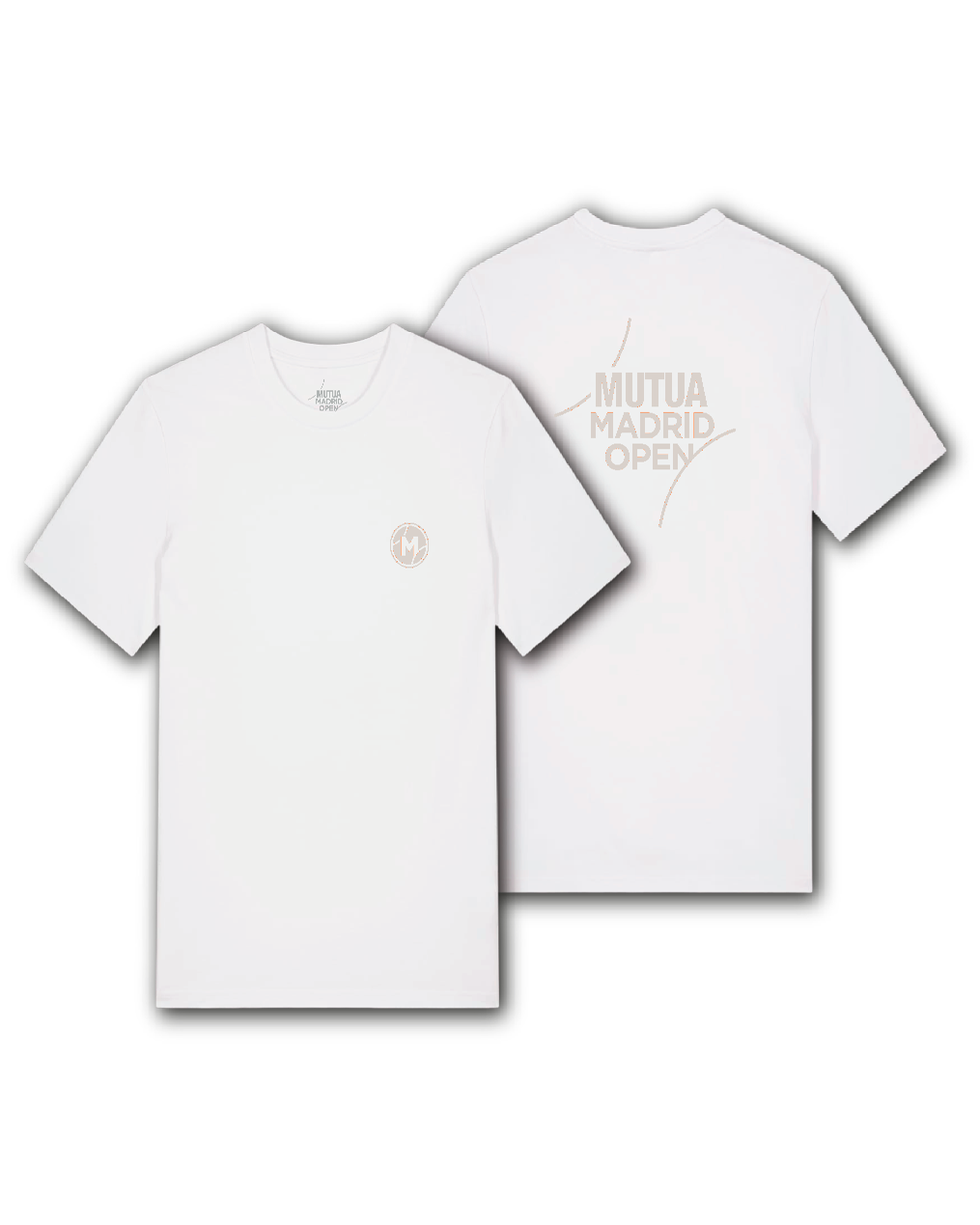 Camiseta Unisex OffWhite / Warm Grey 910