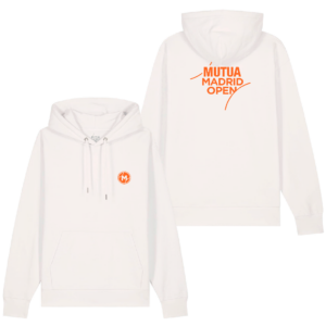 Sudadera Unisex OffWhite / Orange 915