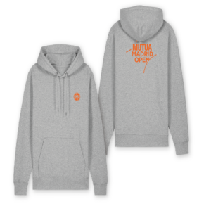 Sweat Unisex Heather Grey / Orange 919