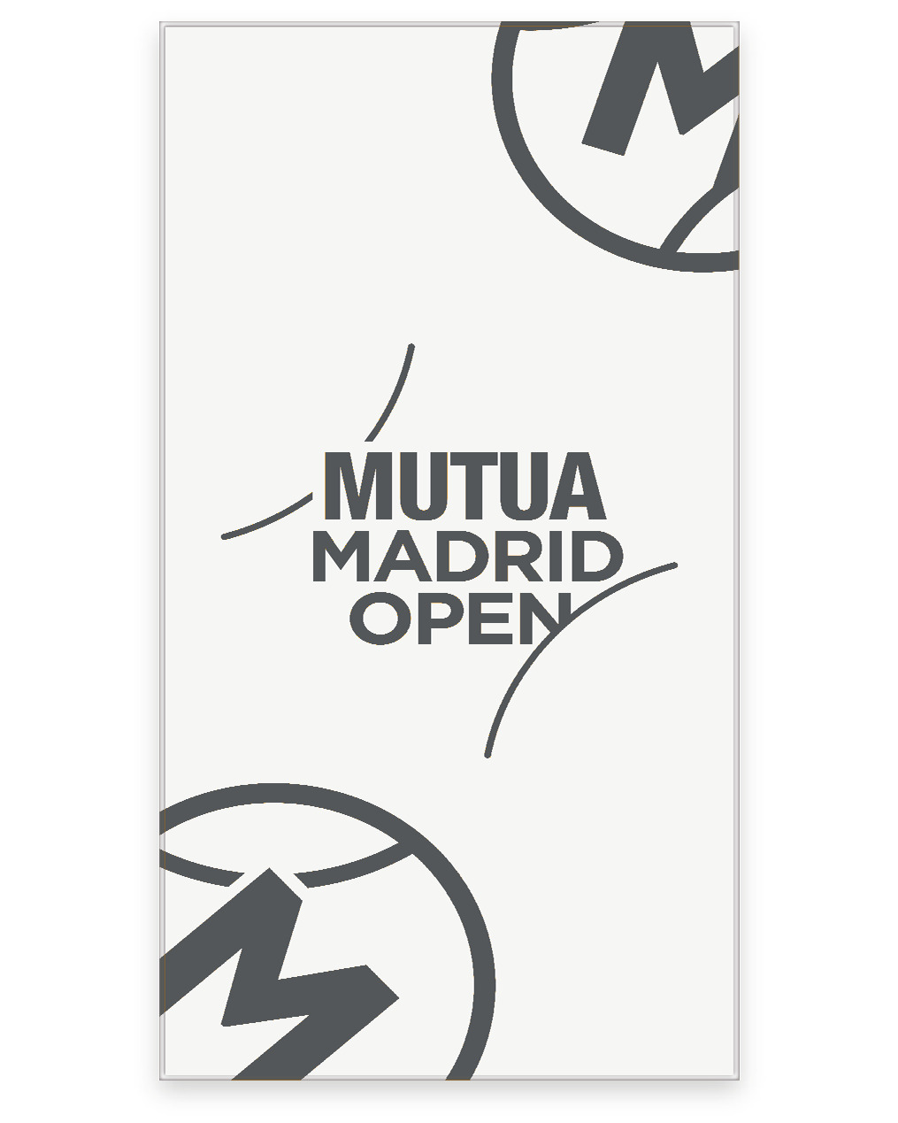 Toalla White / Dark Grey 978